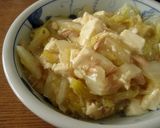 豆腐の白菜ツナ煮作り方4写真
