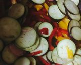 パプリカとナスの味噌炒め作り方3写真