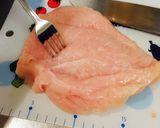 簡単 鶏胸肉であっさりハム作り方3写真