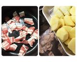 簡単☆冷蔵庫の残りものde☆肉じゃが作り方2写真