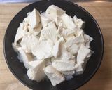 3分で簡単ズボラ飯！我が家の豆腐丼♪作り方2写真