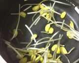 豆もやしとほうれん草の生姜和え作り方2写真