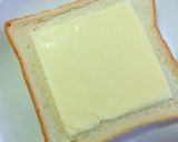 貝割れピリリ✯炙りたらこ×胡瓜のトースト作り方3写真