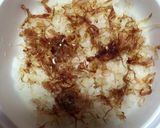 おかかご飯がポイントの唐揚げ丼作り方1写真