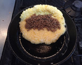 とろーり半熟焼きTKG（肉そぼろ）作り方5写真