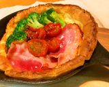 材料4つ＊基本のサクふわダッチベイビー作り方5写真