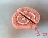 楽々バレンタイン♡チョコがけロールケーキ作り方4写真
