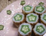 ☆星がいっぱい！オクラ竹輪を梅マヨで♪作り方4写真