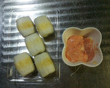 チーちくわde簡単めんたいマヨ焼き♪作り方1写真