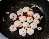 病みつき♪ 海老と小松菜のエスニック炒め作り方3写真