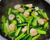病みつき♪ 海老と小松菜のエスニック炒め作り方6写真