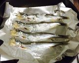 ししゃもとキノコのバター醤油作り方2写真