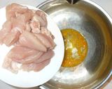 鶏むね肉カボチャ玉ねぎのドレッシング焼き作り方2写真