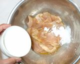 鶏むね肉カボチャ玉ねぎのドレッシング焼き作り方3写真
