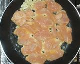 鶏むね肉カボチャ玉ねぎのドレッシング焼き作り方10写真