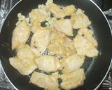 鶏むね肉カボチャ玉ねぎのドレッシング焼き作り方11写真