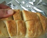 包み焼き風ガーリックトースト作り方3写真