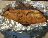 包み焼き風ガーリックトースト作り方7写真