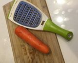 お弁当もおつまみにも！にんじんたらこ炒め作り方1写真
