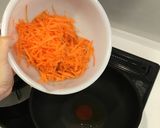 お弁当もおつまみにも！にんじんたらこ炒め作り方4写真