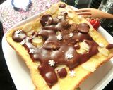 生チョコonアーモンドカスタードトースト作り方6写真
