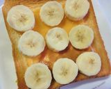 生チョコon❢バナナチーズトースト作り方4写真