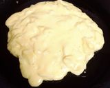 りんご入りホットケーキ作り方5写真