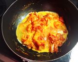 簡単パッとお洒落♡ｶﾌｪ風 洋風親子丼作り方6写真