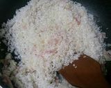 フライパン→炊飯器☆きのこたっぷりピラフ作り方4写真