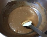 クリームチーズ入りココアケーキ作り方2写真