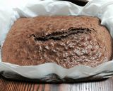 クリームチーズ入りココアケーキ作り方6写真