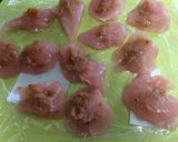 ささ身と大葉の天ぷら作り方1写真