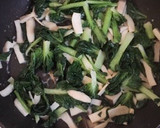 ターサイとエリンギの旨味マヨ炒め☆作り方6写真