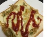 焼そばトースト作り方5写真