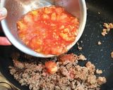 絶品！簡単！丸ごとトマトのミートグラタン作り方3写真
