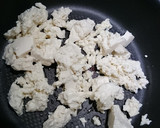 簡単!豆腐とﾂﾅの卵とじ*糖質制限用*作り方1写真