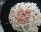 簡単!豆腐とﾂﾅの卵とじ*糖質制限用*作り方2写真