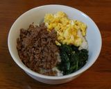 簡単おいしいスピードメニュー★そぼろ丼★作り方7写真