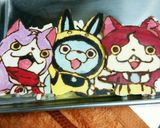 チョコプレート♪妖怪ウォッチ作り方4写真