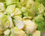 野菜1つで簡単！きゃべつと厚揚げの煮物作り方2写真