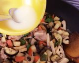 鶏肉と野菜の黒酢あんかけ作り方5写真