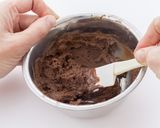 バレンタインパフチョコonエアインチョコ作り方3写真