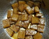 甜麺醤で田楽風味！こんにゃくの甘辛煮作り方7写真