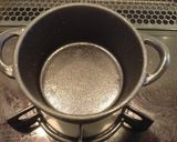 ココット鍋とコンロで1人分ガトーショコラ作り方5写真