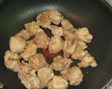 ママ、くせになる～！パクパク酢鶏もどき作り方3写真