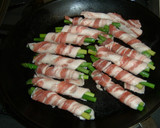 アスパラの肉巻きしょうが焼き作り方5写真