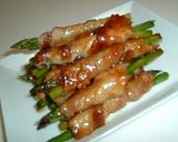 アスパラの肉巻きしょうが焼き作り方7写真