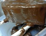 楽々バレンタイン♡チョコがけロールケーキ作り方12写真