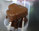 楽々バレンタイン♡チョコがけロールケーキ作り方14写真