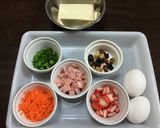 レンジで簡単＊ふんわり彩り豆腐あんかけ＊作り方2写真